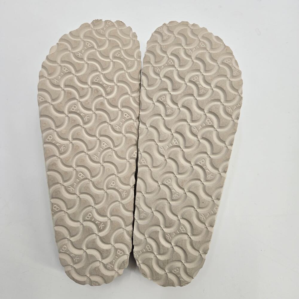 NIB Birkenstock Amersterdam 39 8-8.5 Wool Clog Slides Mules Eggshell Cream White - Picture 8 of 11